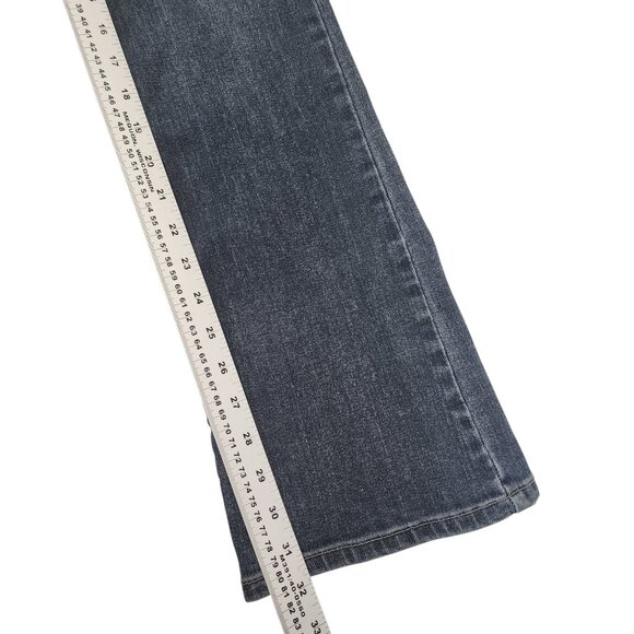 Garage Women's Bootcut Stretch Jeans Size 26 Blue Mid Rise 98% Cotton - Picture 4 of 9